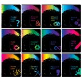 Тетради предметные, КОМПЛЕКТ 12 ПРЕДМЕТОВ, 48 л., матовая ламинация, лак, BRAUBERG, "BRIGHT COLOURS", 404838 Тетради предметные, КОМПЛЕКТ 12 ПРЕДМЕТОВ, 48 л., матовая ламинация, лак, BRAUBERG, "BRIGHT COLOURS", 404838