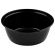 Контейнер одноразовый 950 мл, С КРЫШКОЙ, круглый, диаметр 172 мм, черный/прозрачный, ПП, ВЗЛП, 1265Ч