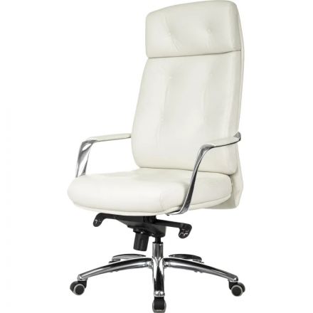 Кресло VB_Бюрократ DAO WHITE кожа белая Кресло VB_Бюрократ DAO WHITE кожа белая