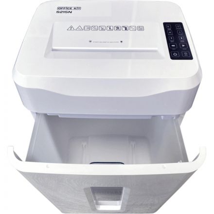 Шредер (уничтожитель) Office Kit S215N 3,9x38, ур.секр.P-4, 22лист, 35л Шредер (уничтожитель) Office Kit S215N 3,9x38, ур.секр.P-4, 22лист, 35л
