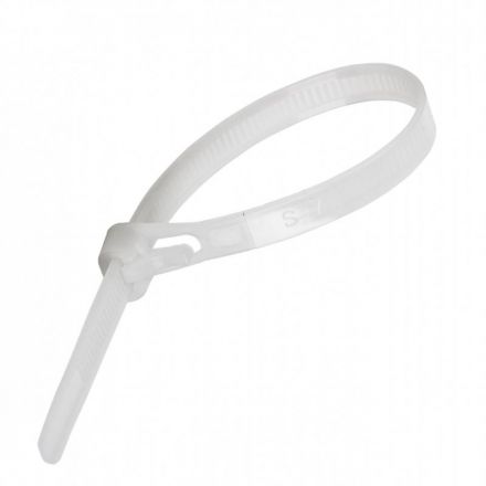 Хомут многоразовый, пластик, 150 х 7,2мм, 50 шт СИБРТЕХ (45571) Хомут многоразовый, пластик, 150 х 7,2мм, 50 шт СИБРТЕХ (45571)
