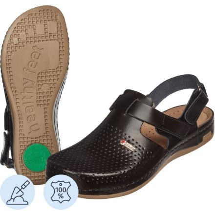 Сабо Leon черные (мод. MED951), р. 36 Сабо Leon черные (мод. MED951), р. 36