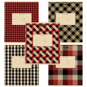 Тетрадь 12 л. BRAUBERG линия, обложка картон, CLASSIC TEXTURE, 107284