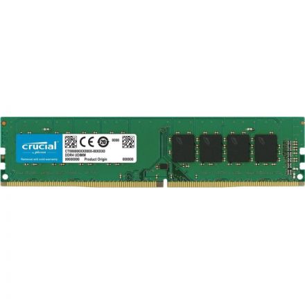Модуль памяти Crucial DDR4 DIMM 8Gb 3200МГц CL22 (CT8G4DFRA32A)