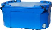Контейнер 790х490х400 мм синий с крышкой Контейнер 790х490х400 мм синий с крышкой