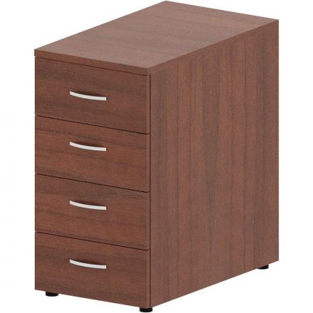 Тумба IN Рондо стационарная 05T082 406х600х755мм, 1 уп.,4 ящ., ноче милано