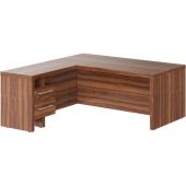 Стол ZENN руководителя с тумб. прист ZCT 1819H(L) 1800х1900х750 Орех Даллас