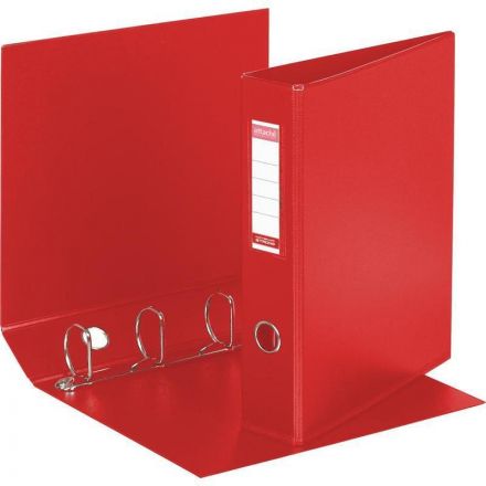 Папка на 4-х кольцах Bantex 60 мм красная до 350 листов