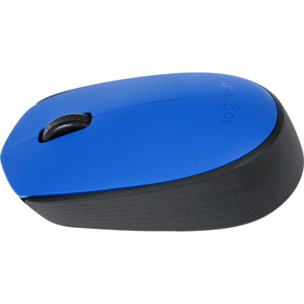 Мышь компьютерная Logitech беспров.M171 blue (USB, 1000dpi) (910-004640)