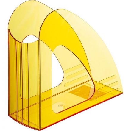 Лоток вертикальный Attache 90мм Bright Colours прозрачный желтый Лоток вертикальный Attache 90мм Bright Colours прозрачный желтый