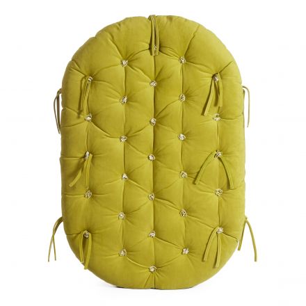 Матрац для кресла "Мамасан", флок , олива, 23