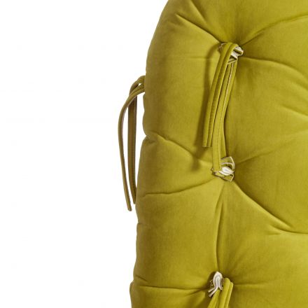 Матрац для кресла "Мамасан", флок , олива, 23