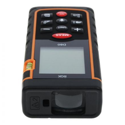 Дальномер лазерный RGK D80 (4610011871832)