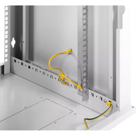 Шкаф настенный телеком. ЦМО разб. 12U (600х520) дверь стекло (ШРН-Э-12.500)