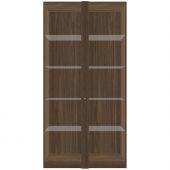 Стеллаж MS_Time.S со стеклянными полками Ts-44 палдао