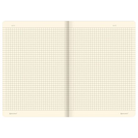 Тетрадь 40 л. в клетку обложка SoftTouch, бежевая бумага 70 г/м2, сшивка, А5 (147х210 мм), BEAUTIFUL DAY, BRAUBERG, 403772