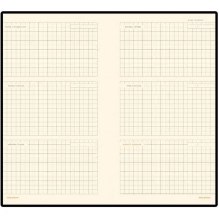 Еженедельник недатированный Bruno Visconti Metropol искусственная кожа А6 80 листов синий (102x177 мм)