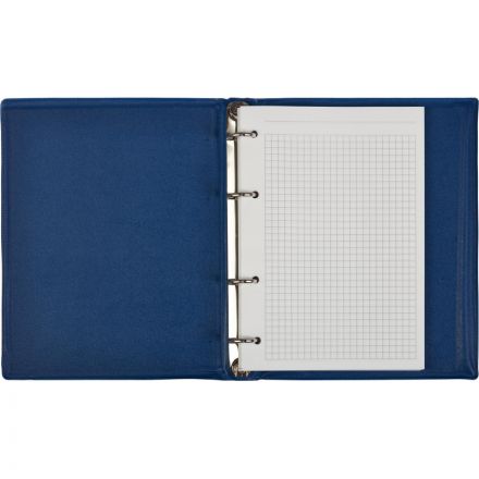 Бизнес-тетрадь А5 80л ATTACHE, на кольцах,синий, обложка ПВХ Бизнес-тетрадь А5 80л ATTACHE, на кольцах,синий, обложка ПВХ