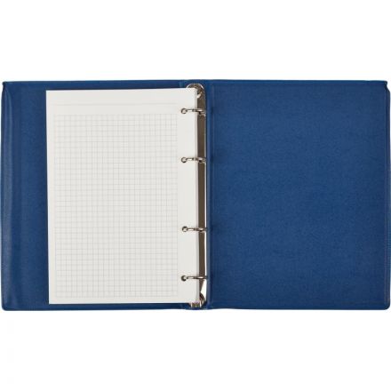 Бизнес-тетрадь А5 80л ATTACHE, на кольцах,синий, обложка ПВХ Бизнес-тетрадь А5 80л ATTACHE, на кольцах,синий, обложка ПВХ