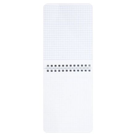 Блокнот МАЛЫЙ ФОРМАТ А6 108х146 мм, 48 л., гребень, мелованная картонная обложка, клетка, ОФИСМАГ, 3 вида, 121832