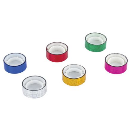 Клейкие ленты 15 мм х 5 м, декоративные голографические, ОСТРОВ СОКРОВИЩ, комплект 6 шт., ассорти №1, 227274 Клейкие ленты 15 мм х 5 м, декоративные голографические, ОСТРОВ СОКРОВИЩ, комплект 6 шт., ассорти №1, 227274