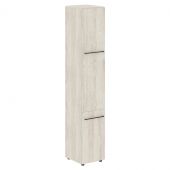 Шкаф колонка с глухой средней и малой дверью LHC 40.3 Сосна Эдмонт 400х430х2253 LOFTIS