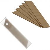 Лезвие для ножей запасное Attache Selection 25мм сегм.титан.пок,SK5, 5шт/уп Лезвие для ножей запасное Attache Selection 25мм сегм.титан.пок,SK5, 5шт/уп