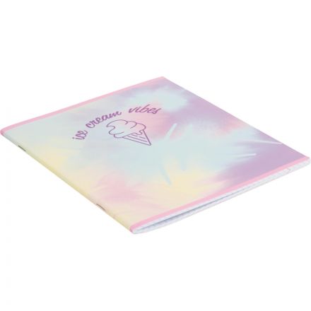 Тетрадь общая А5 48л №1School Enjoy морож,клет,скреп, ВД-лак