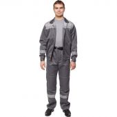 Костюм рабочий летний муж. л22-КБР т.сер./св.сер (р.44-46) 182-188 Костюм рабочий летний муж. л22-КБР т.сер./св.сер (р.44-46) 182-188