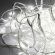 Электрогирлянда сосулька 300л.LED белый,бел.каб 5.64 х 0.56м + 1.5м Е96354