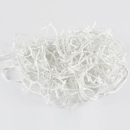 Электрогирлянда сосулька 300л.LED белый,бел.каб 5.64 х 0.56м + 1.5м Е96354