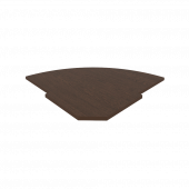 Riva Полка для стойки угловой А.РС-5.1 Венге 815*815*22