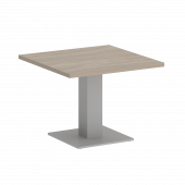 Home Office Стол журнальный квадратный VR.SP-5-60.2G Дуб аттик/Серый металл 600*600*453 Home Office Стол журнальный квадратный VR.SP-5-60.2G Дуб аттик/Серый металл 600*600*453