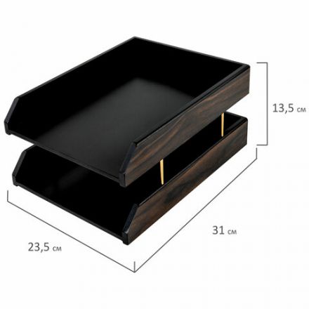 Набор настольный GALANT "Blackwood" из дерева, 8 предметов, цвет "чёрное дерево", 238165 Набор настольный GALANT "Blackwood" из дерева, 8 предметов, цвет "чёрное дерево", 238165