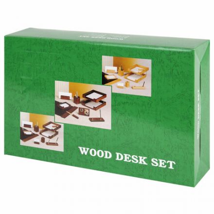 Набор настольный GALANT "Blackwood" из дерева, 8 предметов, цвет "чёрное дерево", 238165 Набор настольный GALANT "Blackwood" из дерева, 8 предметов, цвет "чёрное дерево", 238165