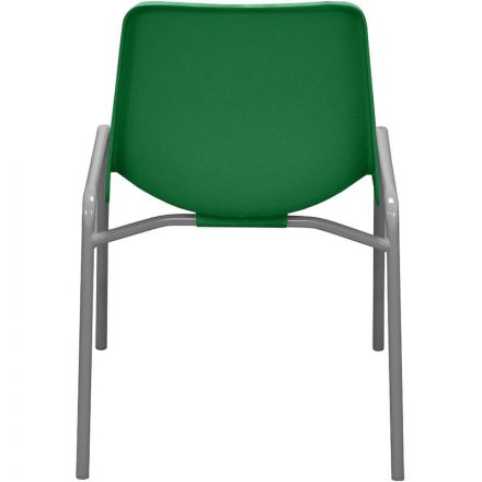 Стул GL_Комус Мебель Стрит RAL 9006, (пластик зеленый)