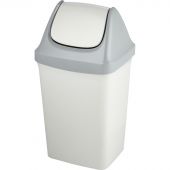 Контейнер для мусора Luscan  Swing серый, 50л