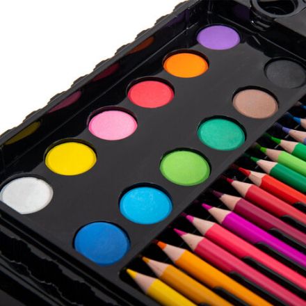 Набор ЮНОГО ХУДОЖНИКА "ЮНЫЙ ХУДОЖНИК" для рисования и творчества, ПИФАГОР, 170 предметов, 665672