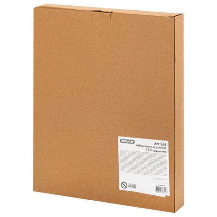 Набор ЮНОГО ХУДОЖНИКА "ЮНЫЙ ХУДОЖНИК" для рисования и творчества, ПИФАГОР, 170 предметов, 665672