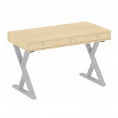 Home Office Стол письменный VR.SP-1-118.M Акация/Серый металл 1180*600*750
