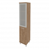 First Шкаф высокий узкий правый KSU-1.2 R (R) Дуб табак 401*432*2060