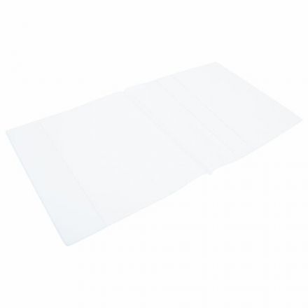 Обложки ПВХ для рабочих тетрадей и учебников младших классов, НАБОР "5 шт. + 1 в ПОДАРОК", ПЛОТНЫЕ, 110 мкм, 270x485 мм, BRAUBERG, 210695, 272695