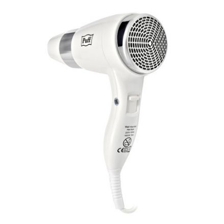 Фен для волос настенный PUFF-1600, 1600 Вт, пластик, 2 скорости, белый, 1405.003 Фен для волос настенный PUFF-1600, 1600 Вт, пластик, 2 скорости, белый, 1405.003