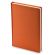 Ежедневник недатированный А5+, 136л, VELVET оранжевый  3-115/06