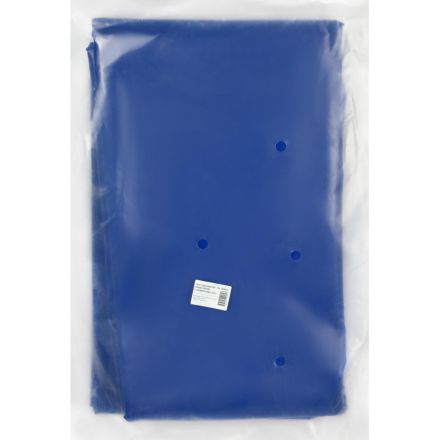 Тент ПВХ 500гр/м2 синий 3мx5м с люверсами_2215