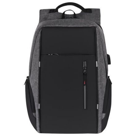 Рюкзак HEIKKI OUTLOOK (ХЕЙКИ) универсальный, отделение для ноутбука, серый, 46x32x16 см, 273890