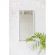 Зеркало настенное TI_Attache Мюлен 385x765 мет.белый