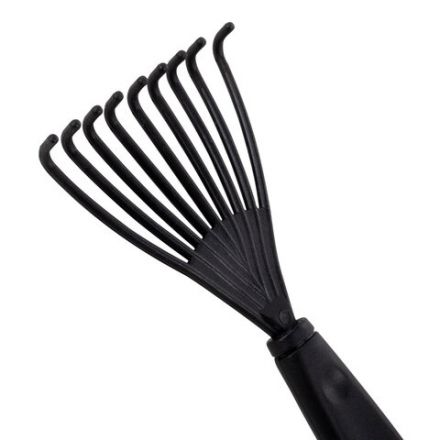 Расческа для волос массажная 20х8,5 см, массажер и щетка для чистки В ПОДАРОК, черная/розовая, MONTE VITA (МОНТЕ ВИТА), 457430