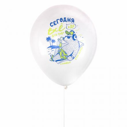 Шары воздушные 30 см с рисунком "Приколы для него", КОМПЛЕКТ 10 шт., ассорти, BRAUBERG, 591893