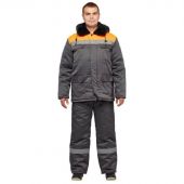 Костюм рабочий зимний муж з35-КПК сер/орнж 48-50) 182-188 (Арсенал-СП)